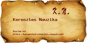 Keresztes Nauzika névjegykártya